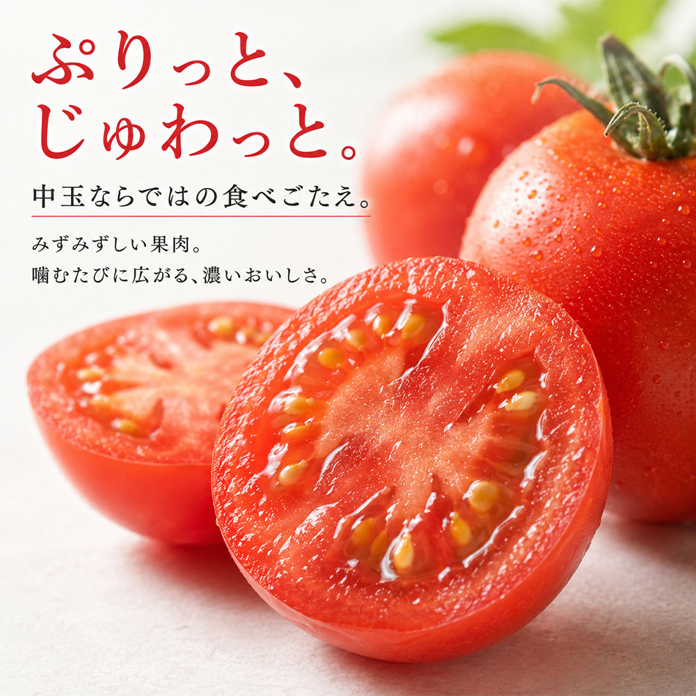 【11月発送】トマト魂！峯本の贅沢フルティカトマト（中玉サイズ）1~4kg 1~4キロ 【R01409】